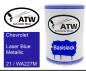 Preview: Chevrolet, Laser Blue Metallic, 21 / WA227M: 500ml Lackdose, von ATW Autoteile West.